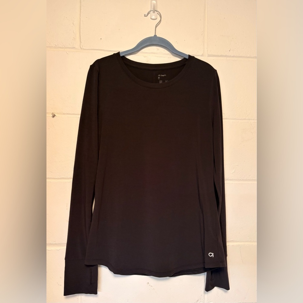 GAPFit Charcoal Long Sleeve Tee